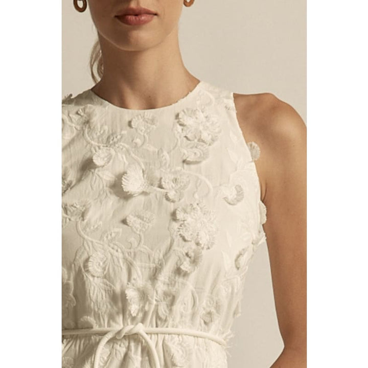 Dusk Dress | Porcelain Broderie - Dress