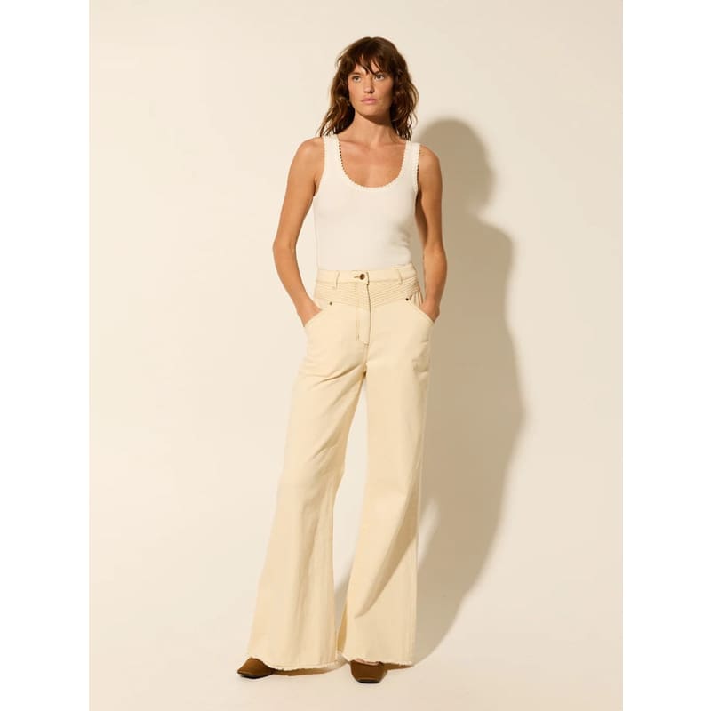 Elena Jean | Cream - Bottoms