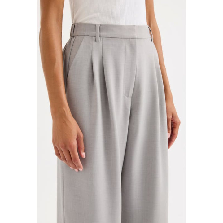 Elena Pant | Heather Grey - Bottoms