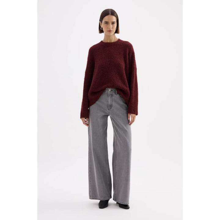 Elias Knit | Oxblood - Knitwear