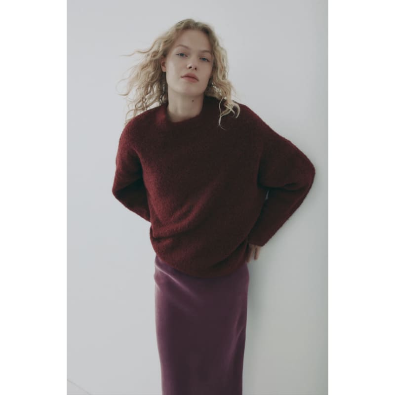 Elias Knit | Oxblood - Knitwear