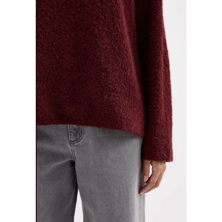 Elias Knit | Oxblood - Knitwear