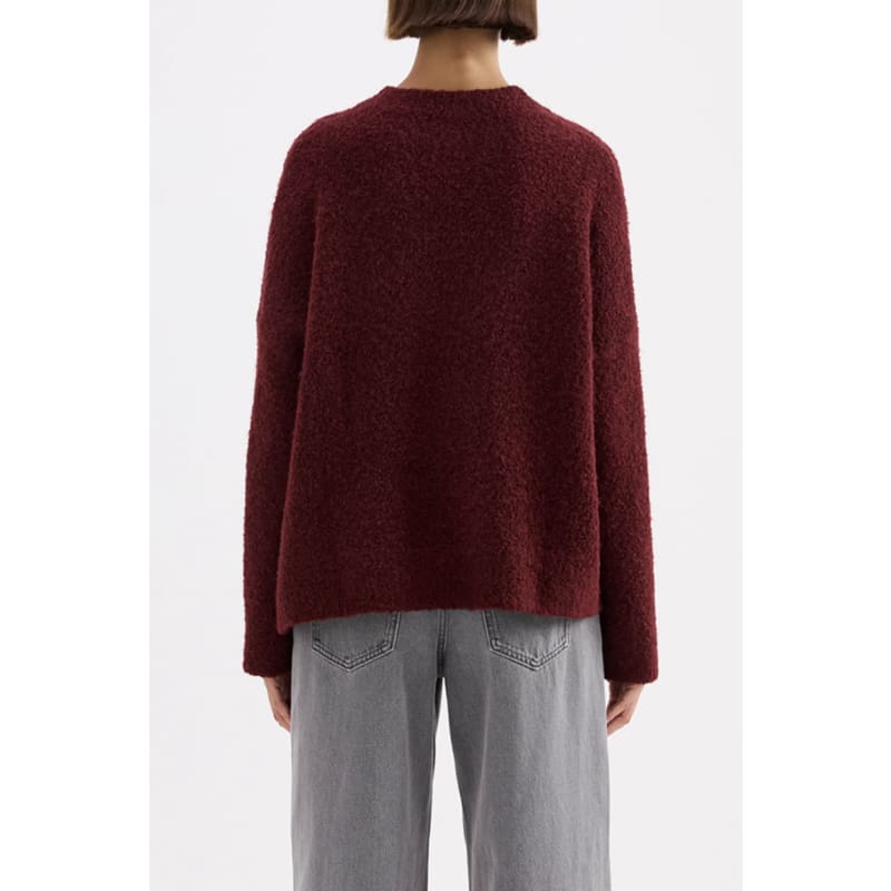Elias Knit | Oxblood - Knitwear