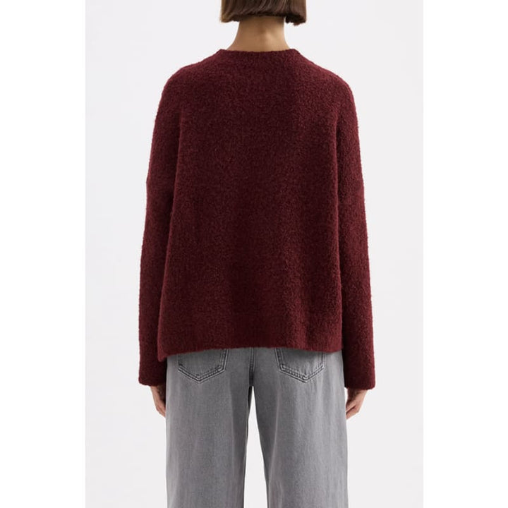 Elias Knit | Oxblood - Knitwear
