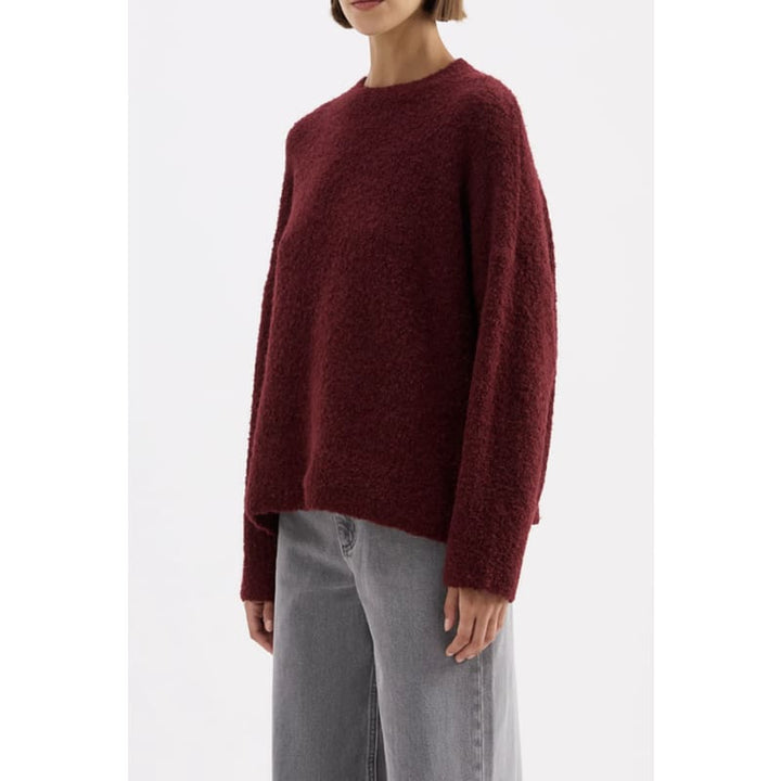 Elias Knit | Oxblood - Knitwear