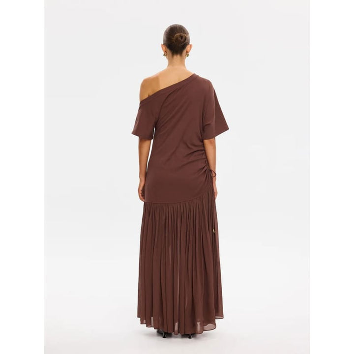 Elowen Maxi Dress | Chocolate - Dress