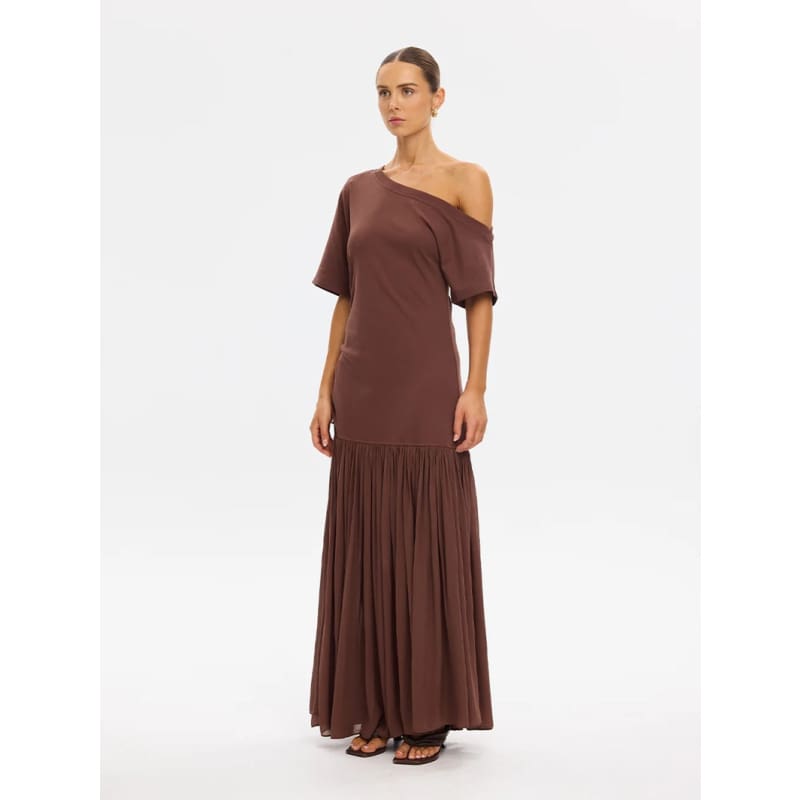 Elowen Maxi Dress | Chocolate - Dress