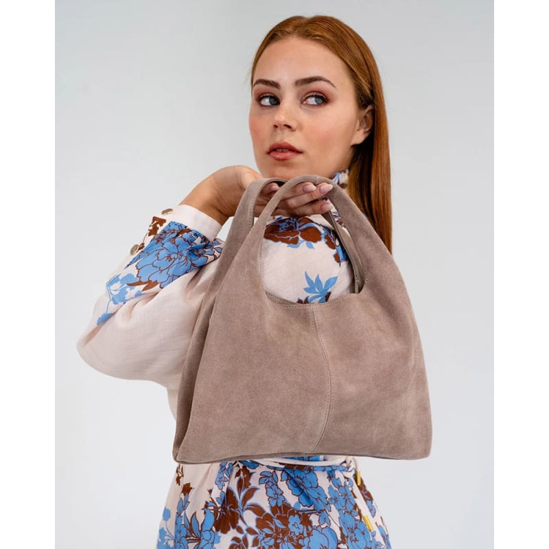 Emery Tote | Fawn Suede - Accessories
