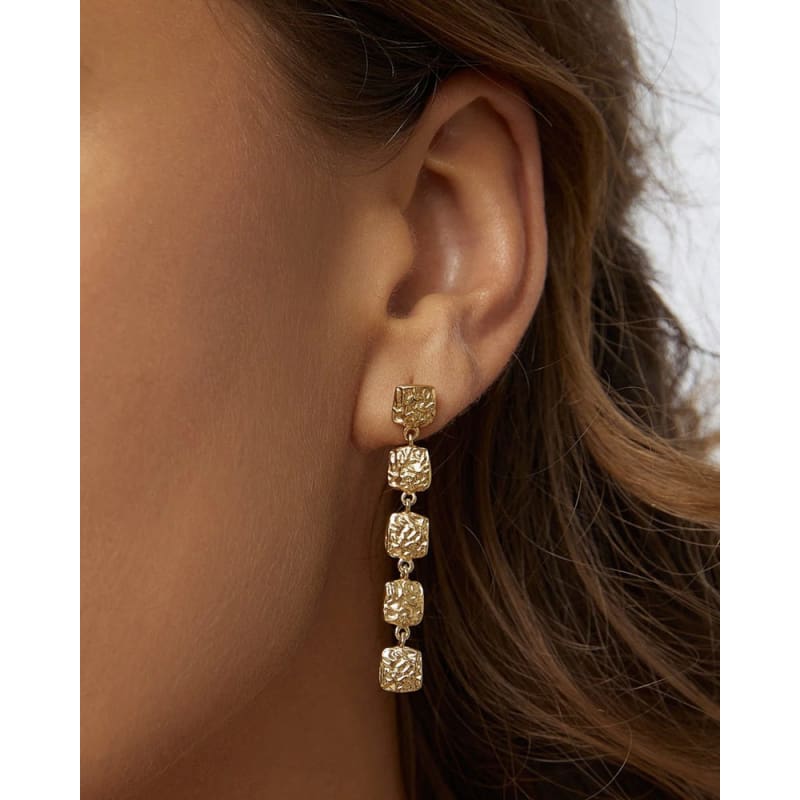 Emilia Gold Earrings - Jewellery