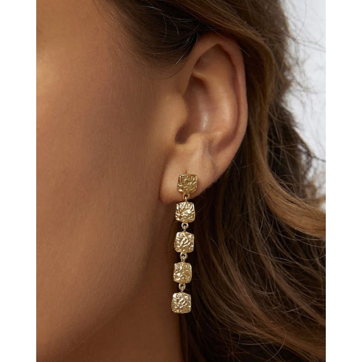 Emilia Gold Earrings - Jewellery