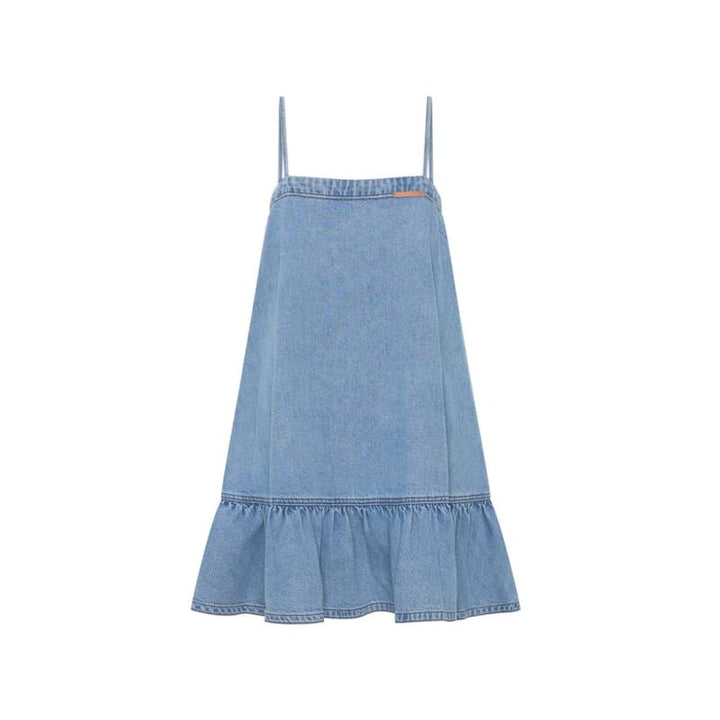 Emilie Denim Strappy Dress | Coast Blue - Dress