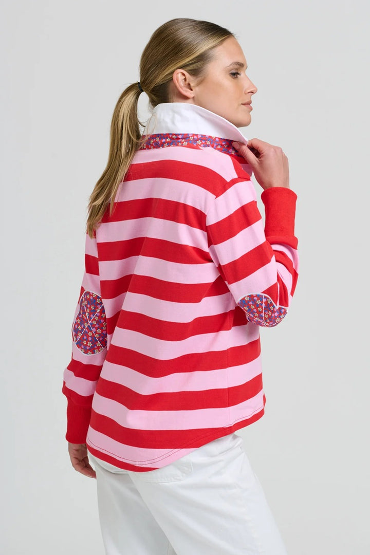 Ruby Sweatshirt | Lolly Pink & Red
