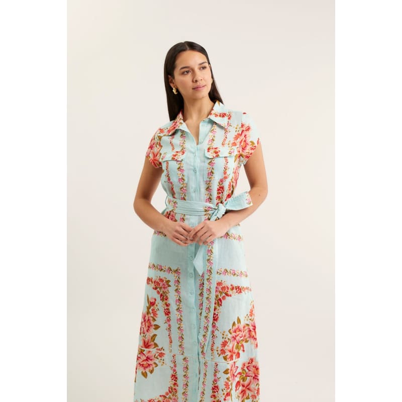 Estella Linen Dress | Portofino - Dress