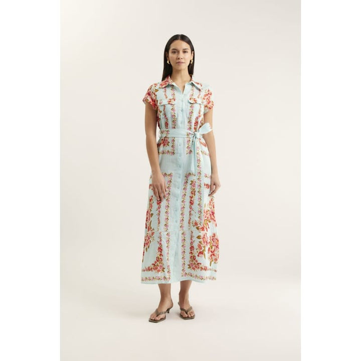 Estella Linen Dress | Portofino - Dress