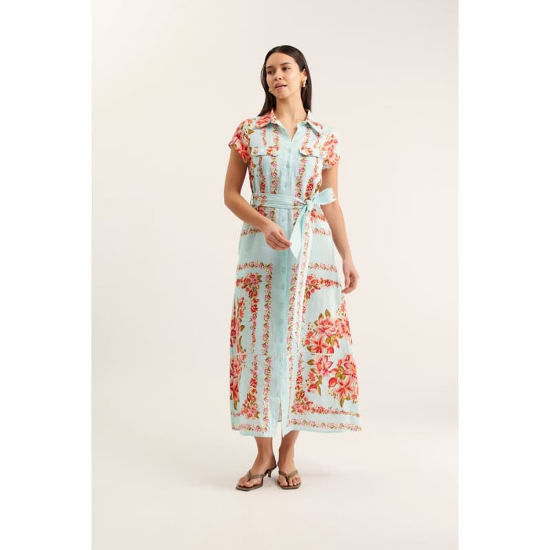 Estella Linen Dress | Portofino - Dress