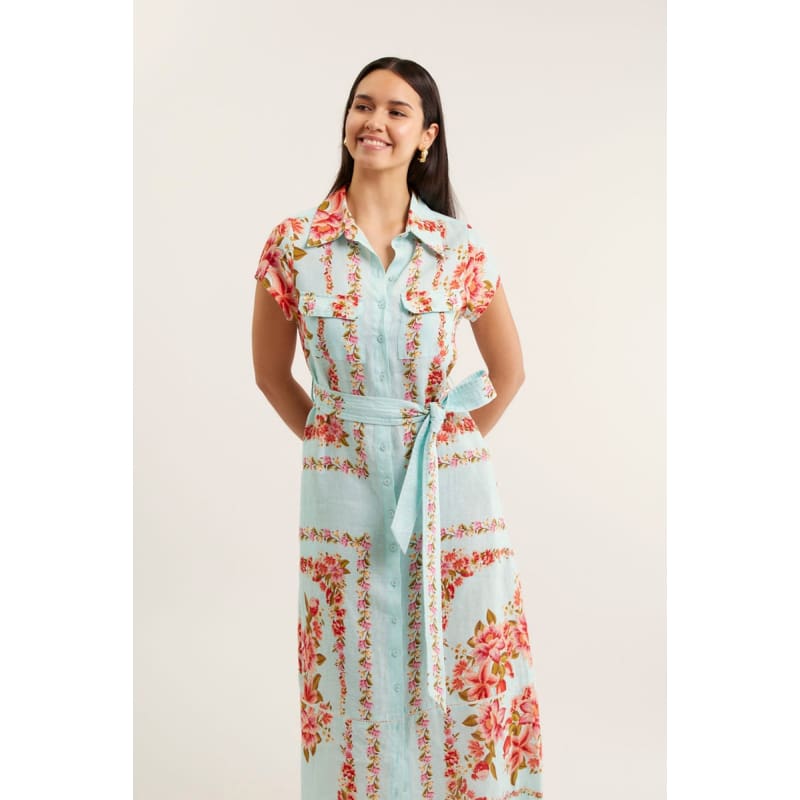 Estella Linen Dress | Portofino - Dress