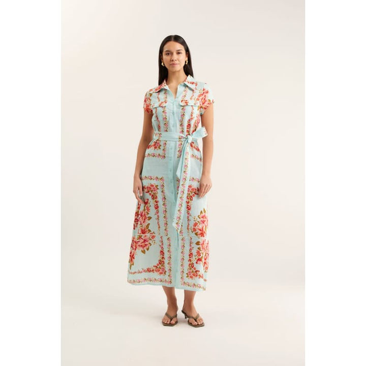 Estella Linen Dress | Portofino - Dress