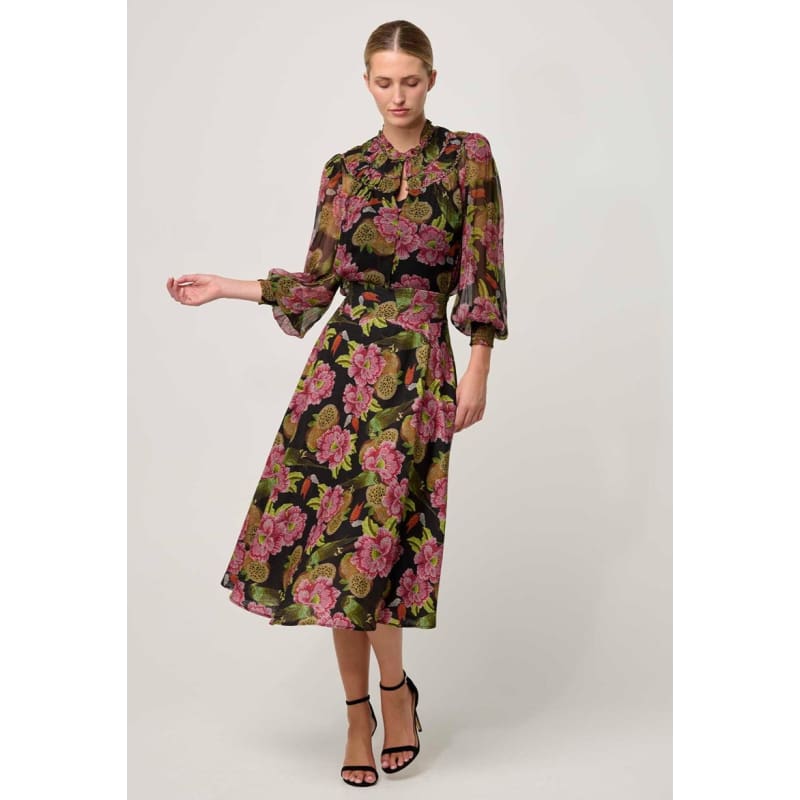 Estrella Linen Viscose Skirt | Winter Ganadilla - Bottoms