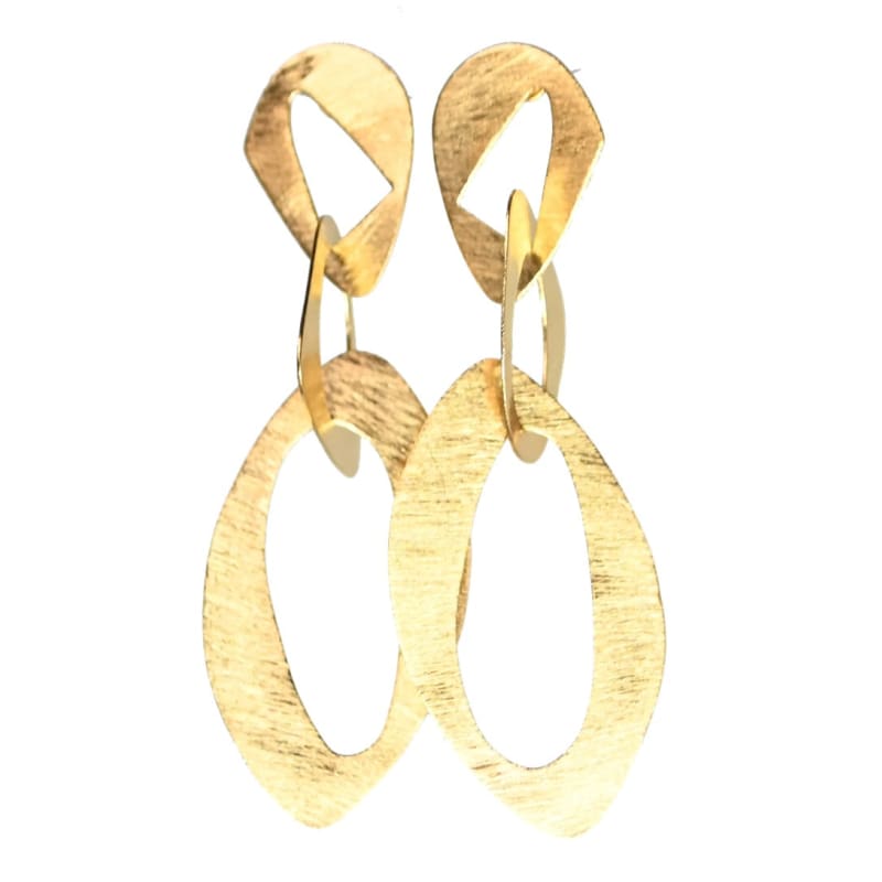 Euro Gold Earring | B90 - Jewellery