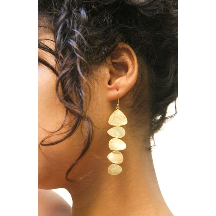 Euro Gold Earring | B91b - Jewellery