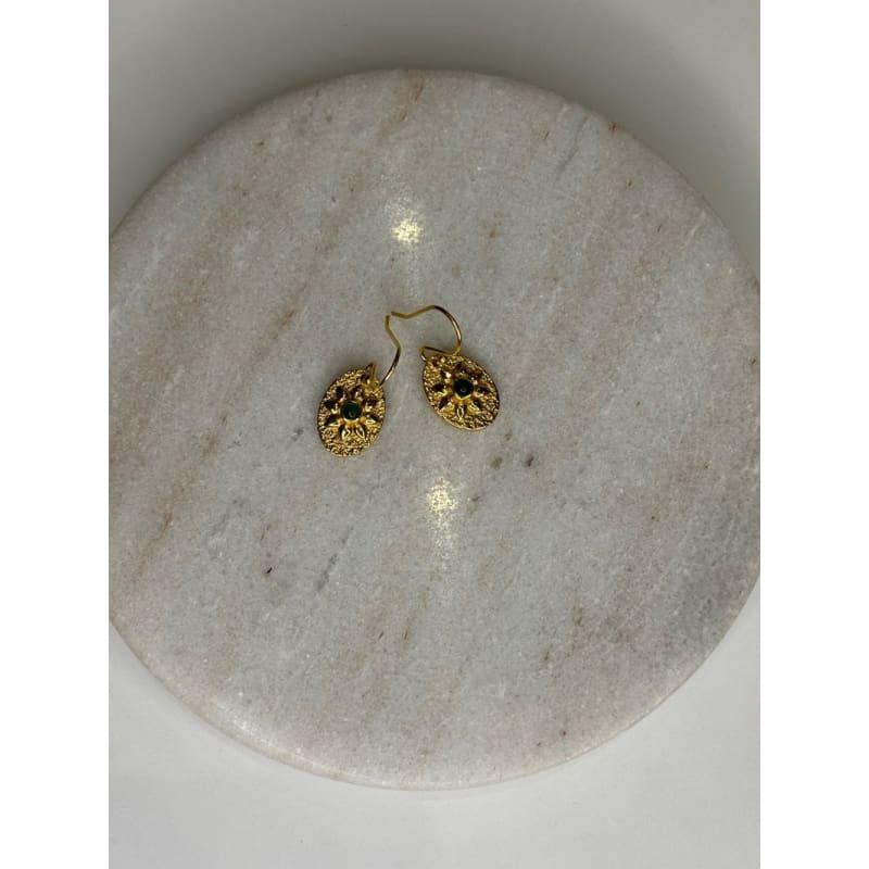 Euro Gold Earrings | A11B - Jewellery