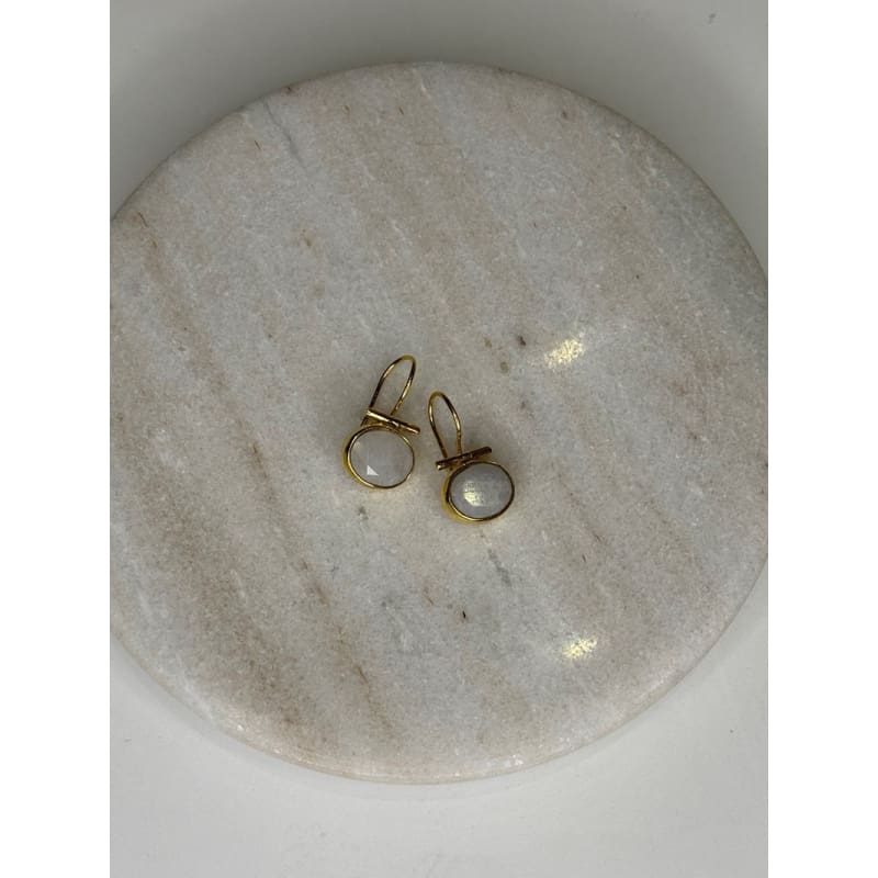Euro Gold Earrings | A179 - Jewellery