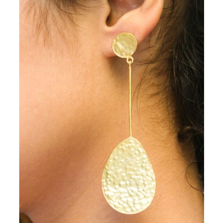 Euro Gold Earrings | B114