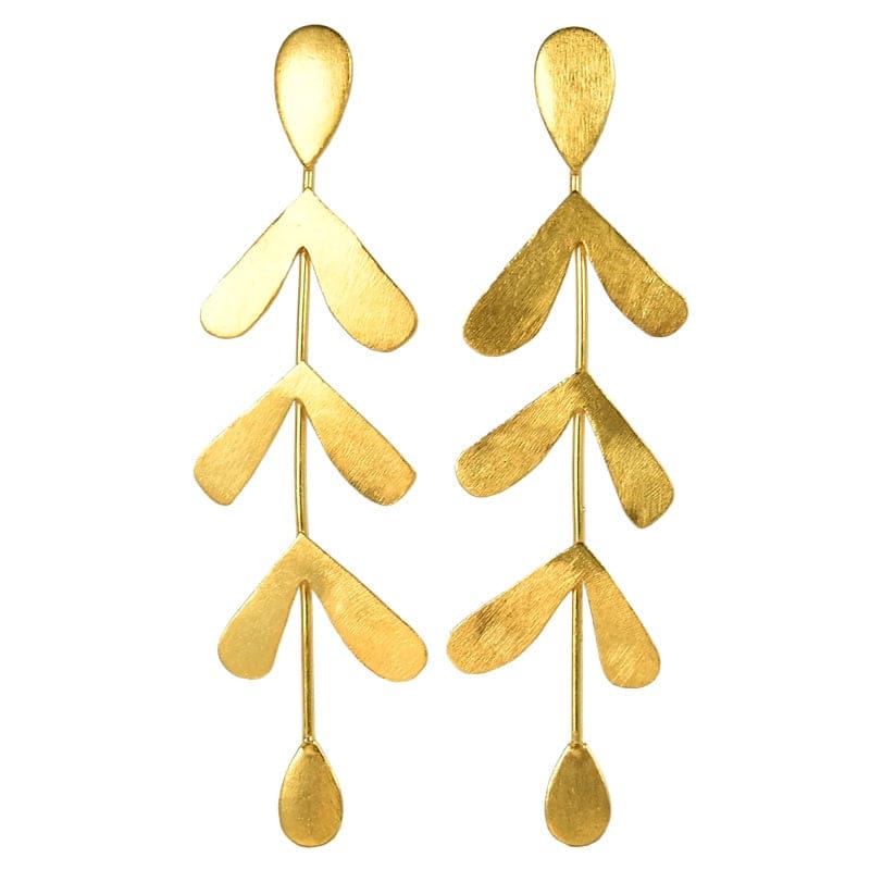 Euro Gold Earrings | B130A - Jewellery