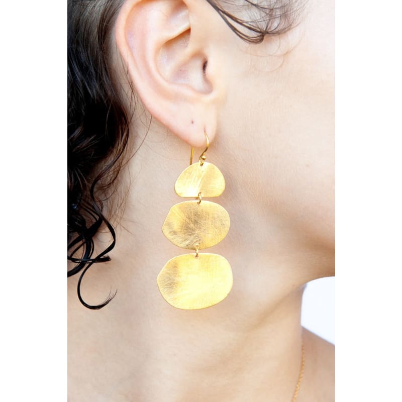 Euro Gold Earrings | B196 - Jewellery