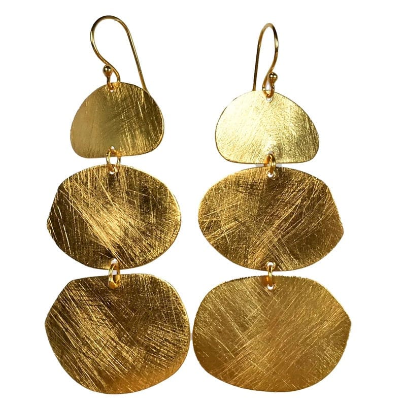 Euro Gold Earrings | B196 - Jewellery