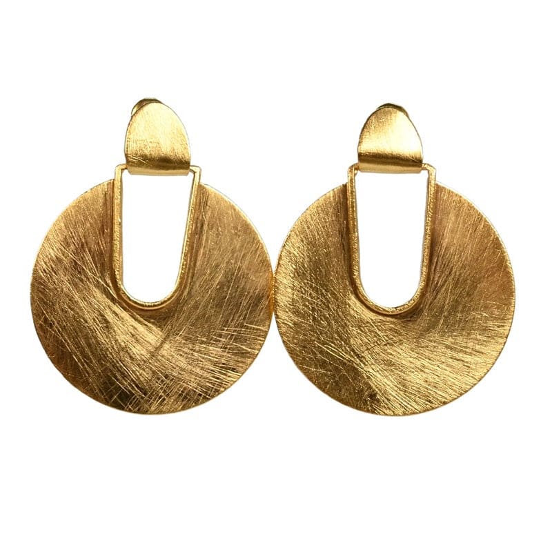 Euro Gold Earrings | B241 - Jewellery