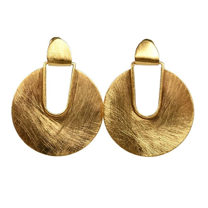 Euro Gold Earrings | B241 - Jewellery