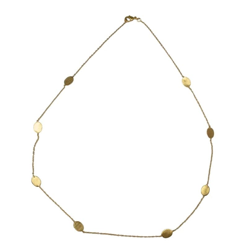 Euro Gold Magnificent Linked Necklace | A249 - Jewellery