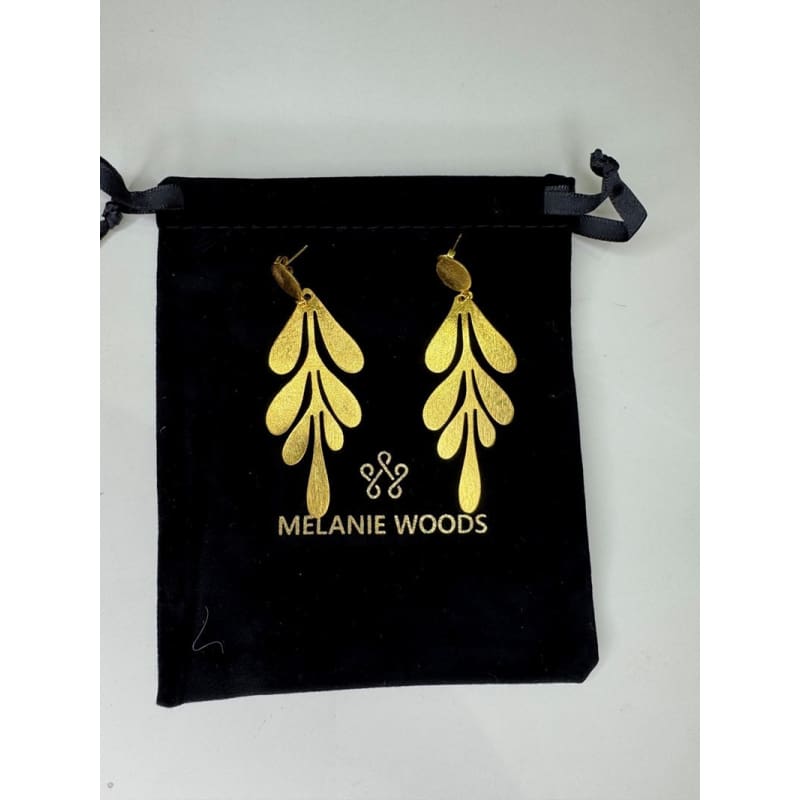 Euro Gold Stud Earrings | B259 - Jewellery