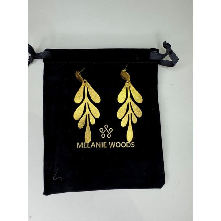 Euro Gold Stud Earrings | B259 - Jewellery