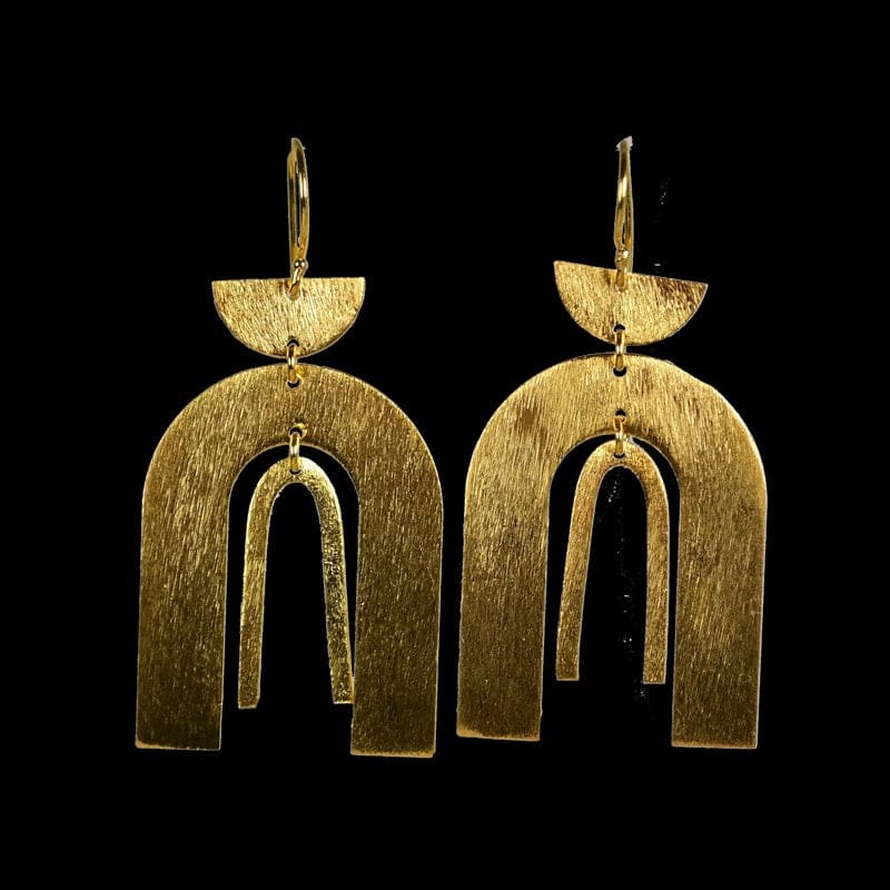 Euro Rose Gold Earrings | B140AR - Jewellery