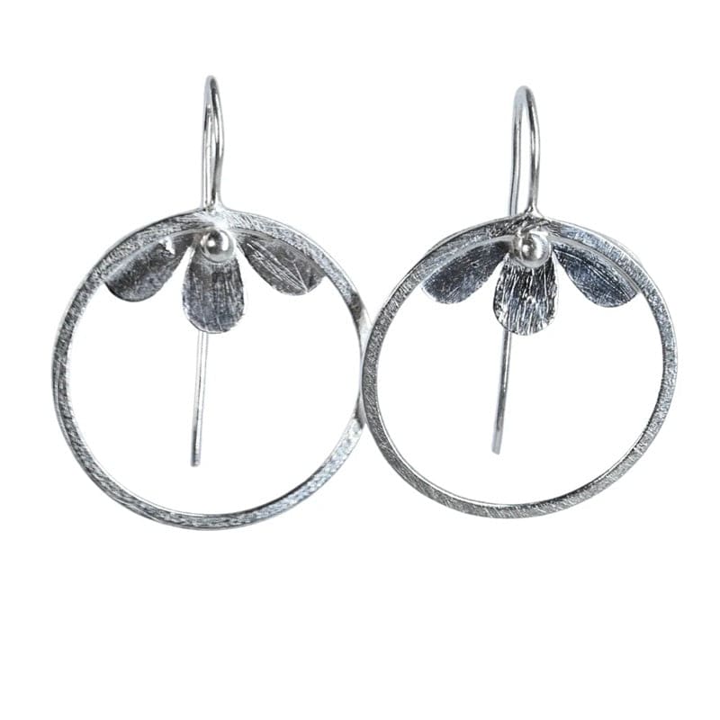 Euro Sterling Silver Earrings | D165 - Jewellery