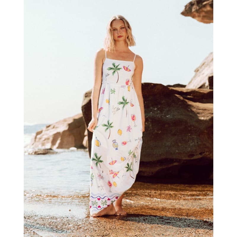 Euro Summer Maxi Dress - Dress