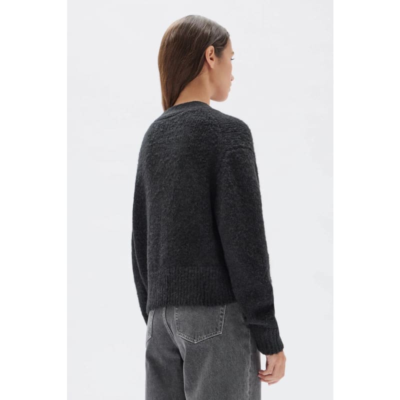 Evi Wool Cardigan | Black - Tops