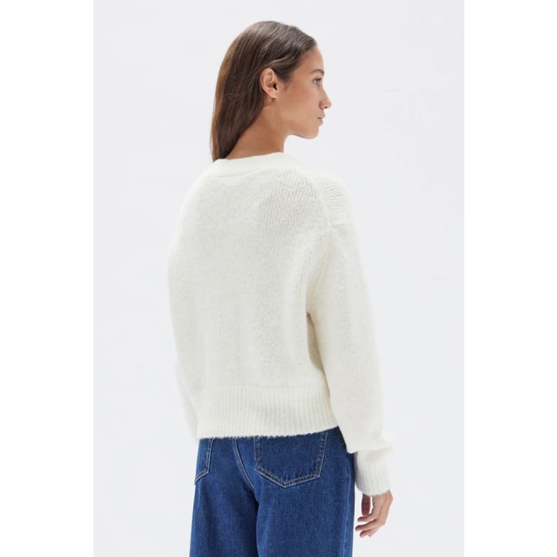 Evi Wool Cardigan | Cream - Tops