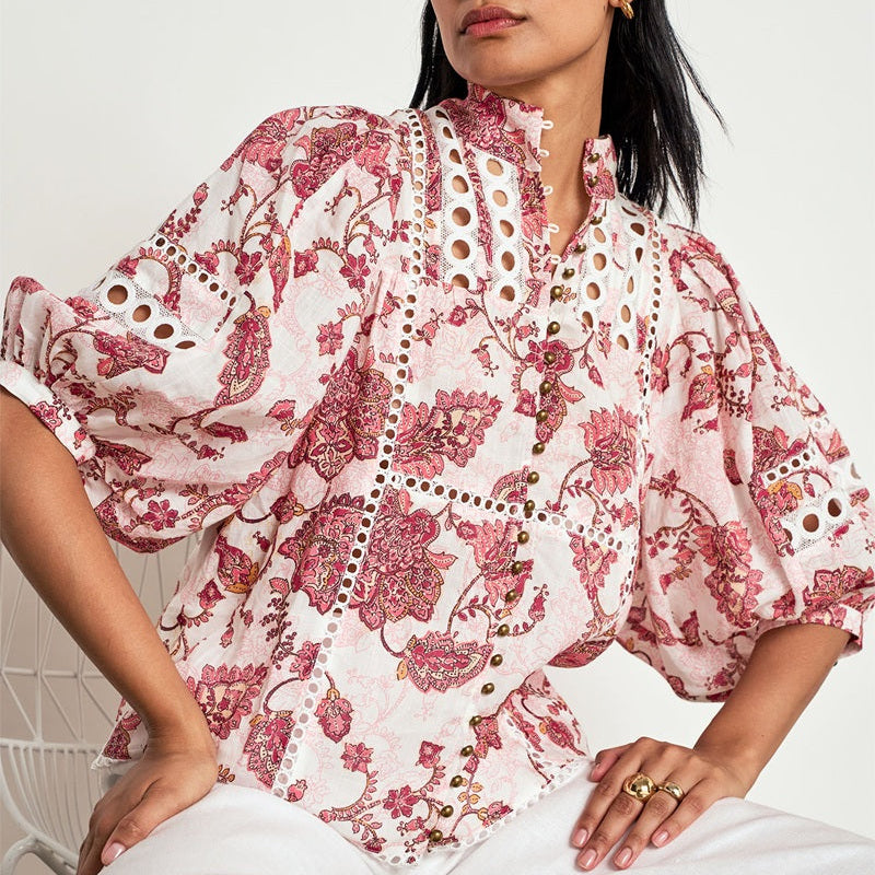 Extend Top | Rose Paisley