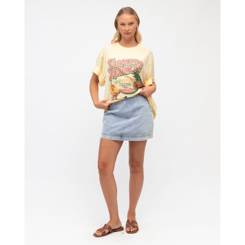 Farmer’s Market Tee | Butter - Tops