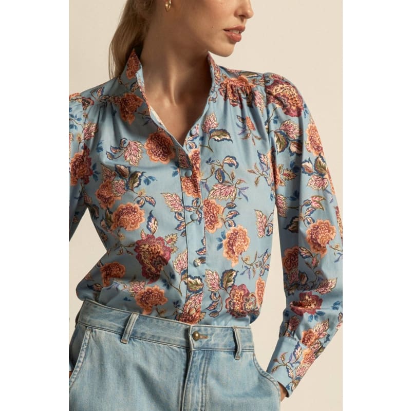 Fete Top | Twlight Bloom - Tops