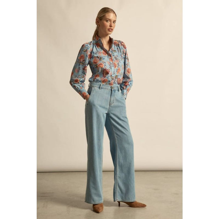 Fete Top | Twlight Bloom - Tops