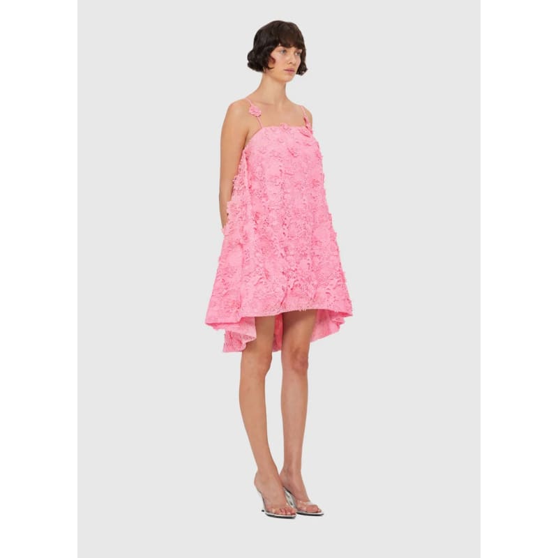 Fifi Lace Mini Dress | Bubblegum - Dress