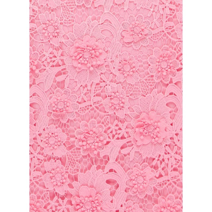 Fifi Lace Mini Dress | Bubblegum - Dress
