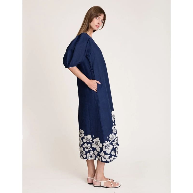 Fleur Dress | Navy - Dress