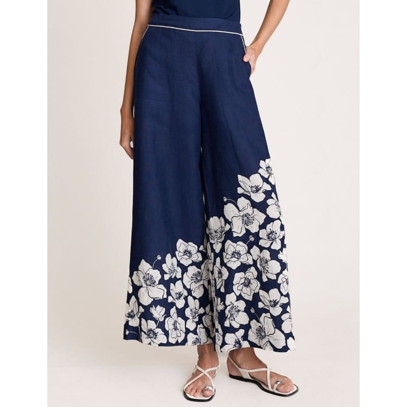 Fleur Pant | Navy - Bottoms