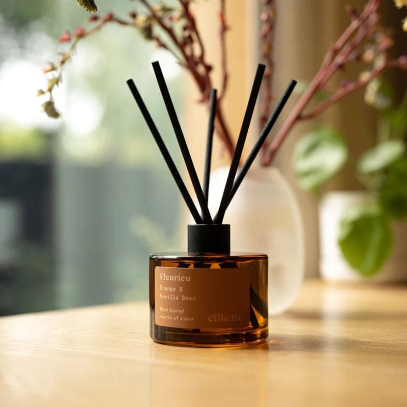 Fleurieu | Orange & Vanilla Bean Eco Reed Diffuser - Accessories