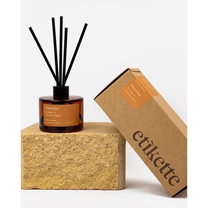 Fleurieu | Orange & Vanilla Bean Eco Reed Diffuser - Accessories